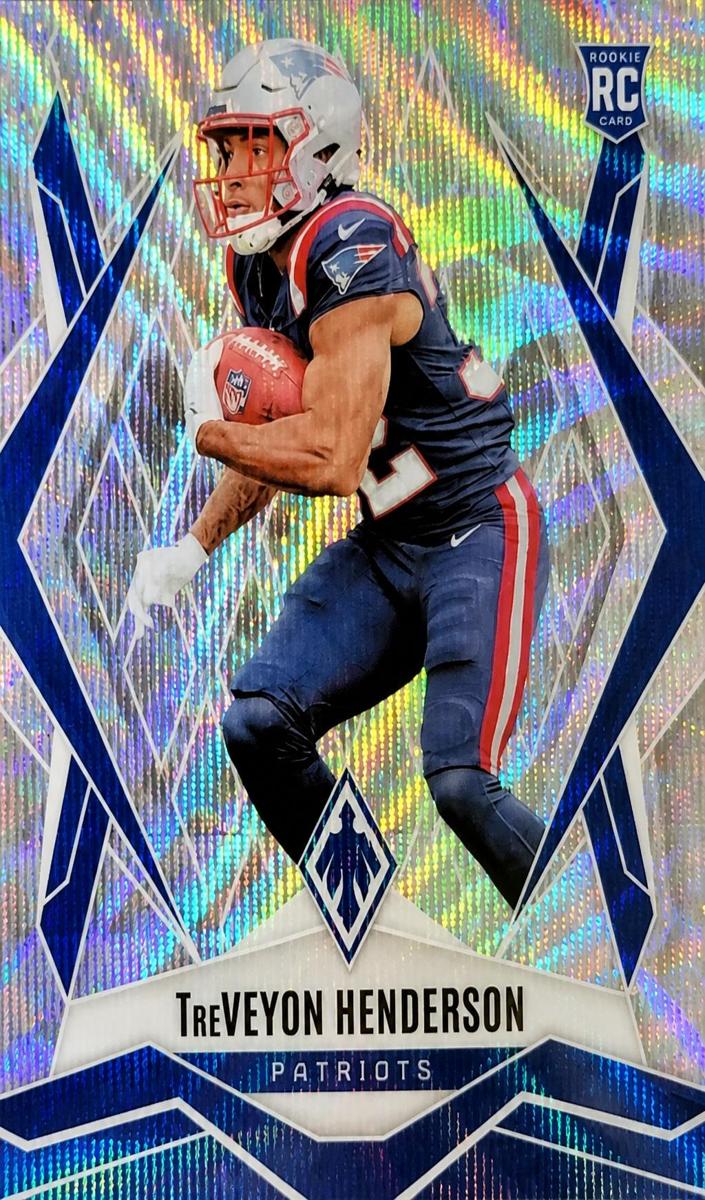 2025 Panini Phoenix Football Wave TreVeyon Henderson #187 PSA 9