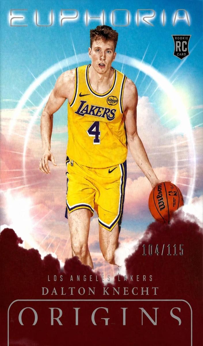 2024 Panini Origins Basketball Maroon Dalton Knecht #1