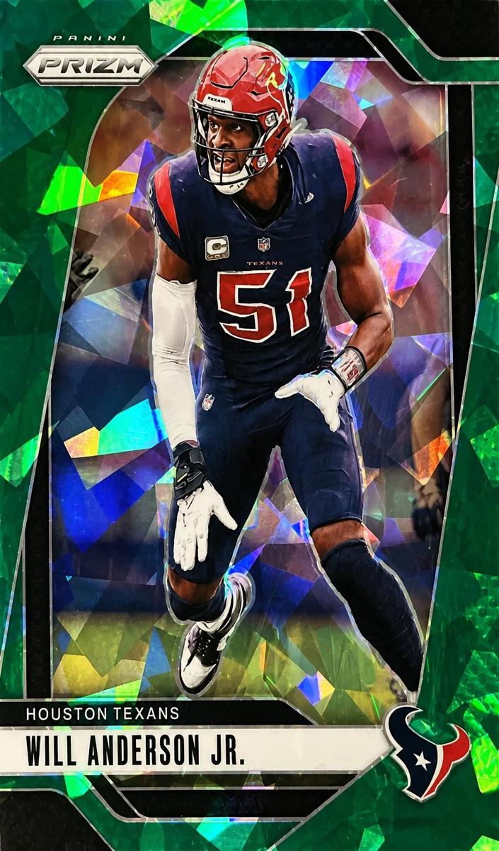 2024 Panini Prizm Football Green Ice Will Anderson Jr. #116