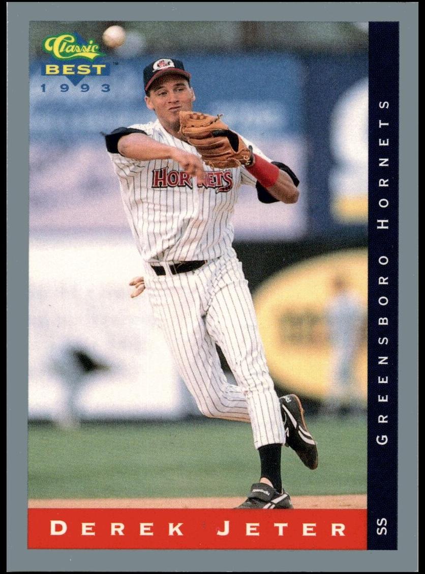 1993 Classic Best Baseball Derek Jeter #91