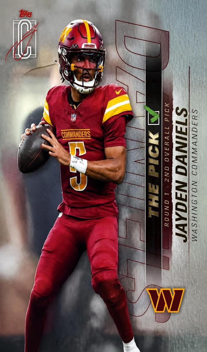2025 Topps Signature Class Football Jayden Daniels #TP-30