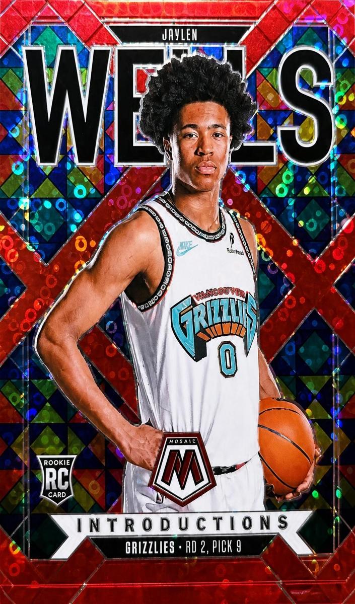 2024 Panini Mosaic Basketball Fast Break Red Jaylen Wells #18