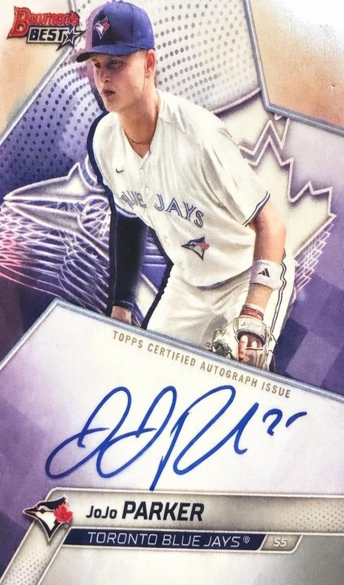 2025 Bowman's Best Baseball JoJo Parker #B25-JP