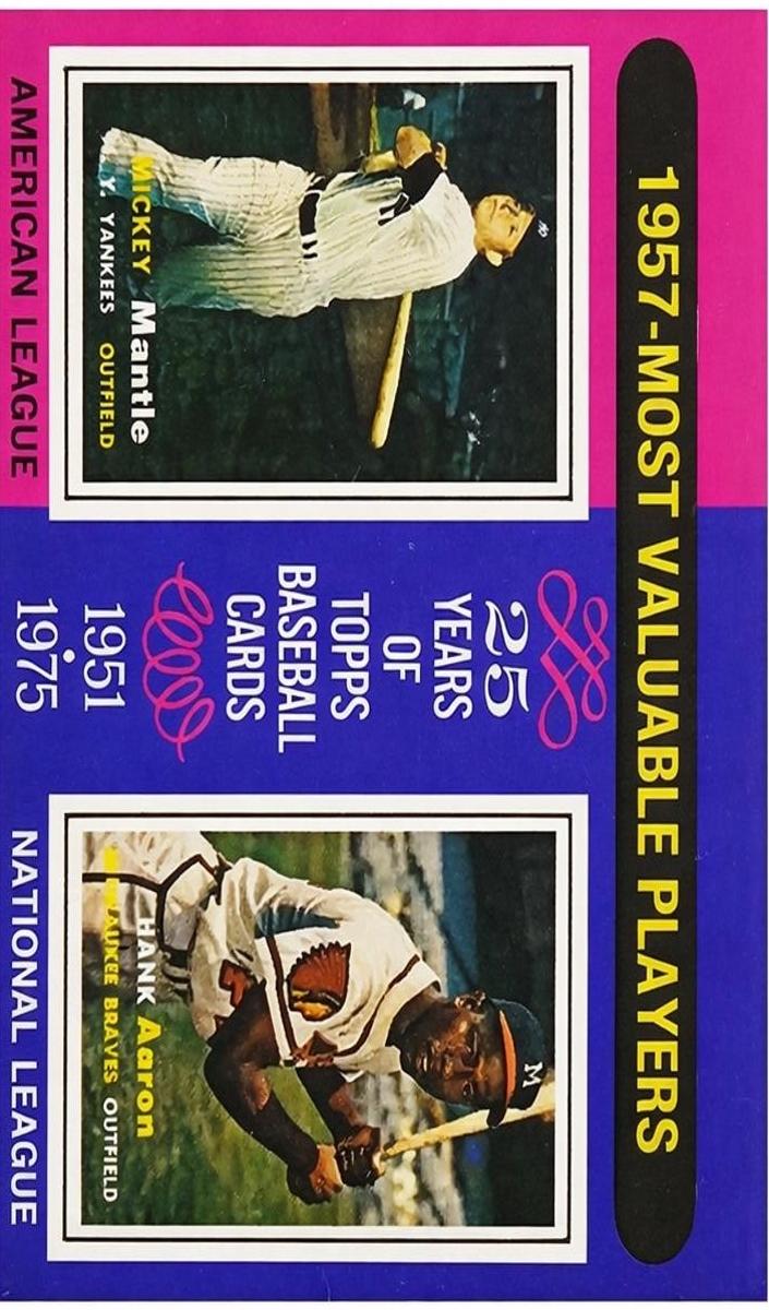 1975 O-Pee-Chee Baseball Mickey Mantle #195 PSA 8