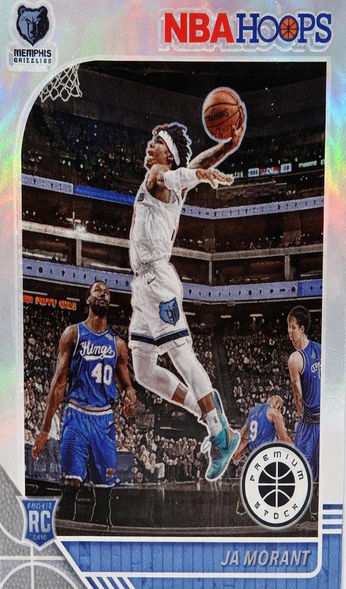 2019 Panini Hoops Premium Stock Basketball Silver Ja Morant #259 PSA 10