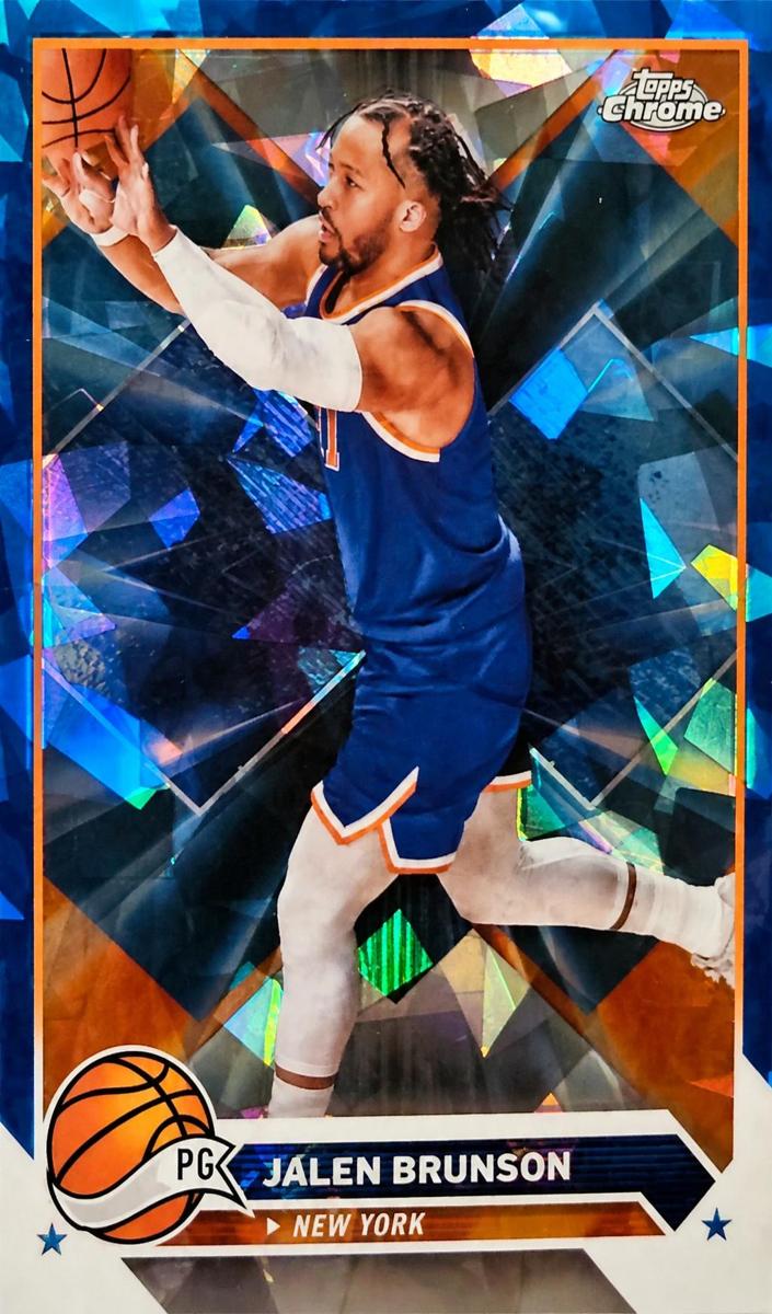 2023 Topps Chrome Sapphire Basketball Jalen Brunson #11