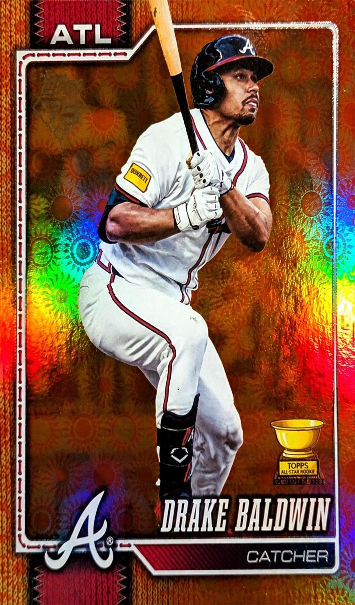 2026 Topps Baseball Orange Holo Foil Drake Baldwin #692