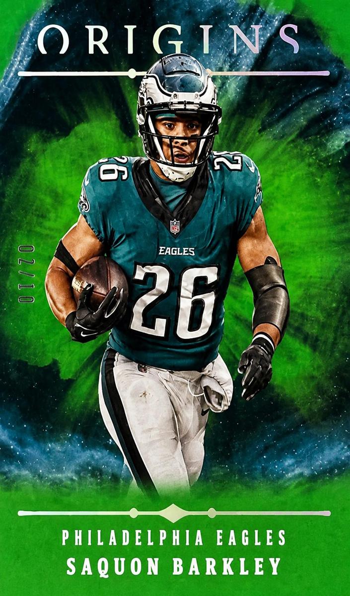 2024 Panini Origins Football Green Saquon Barkley #76