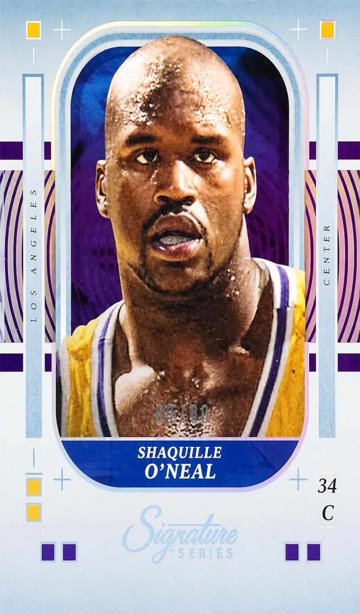 2025 Panini Signature Series Basketball Silver Shaquille O'Neal #53