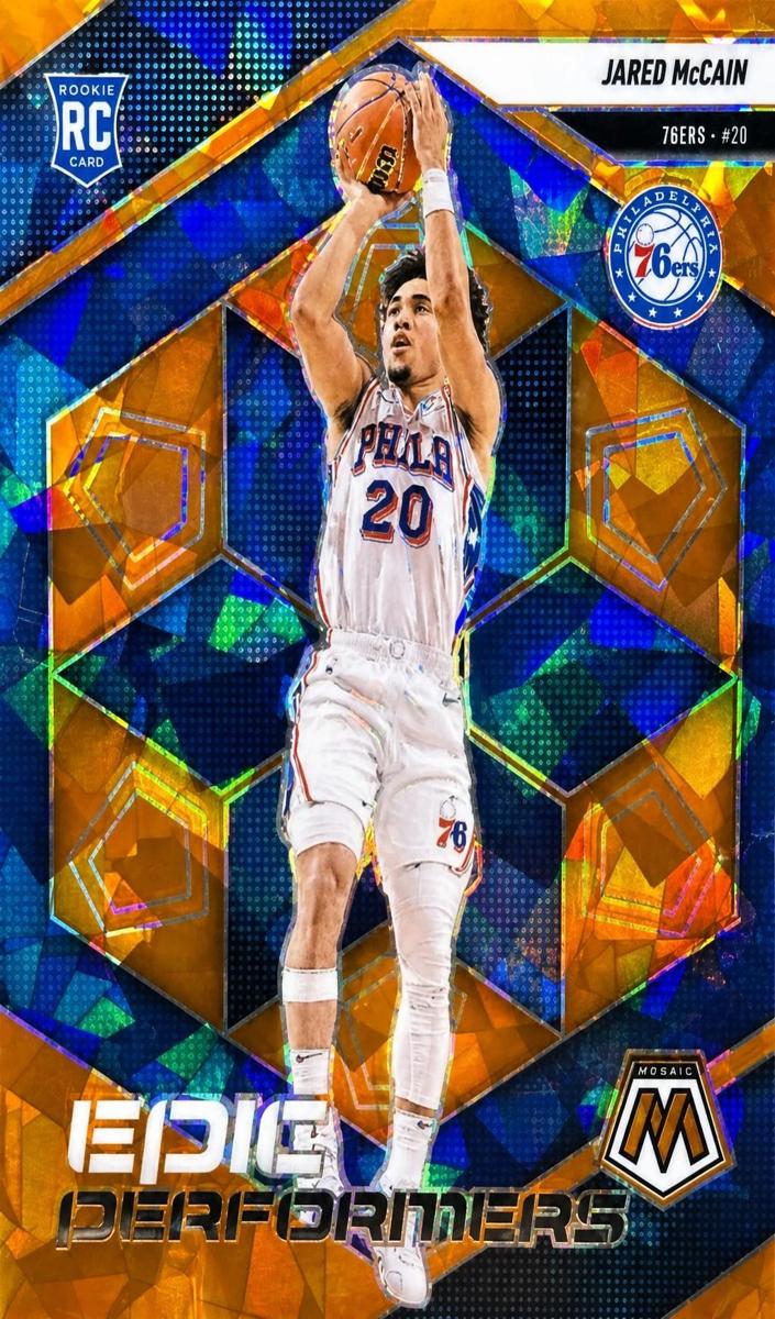 2024 Panini Mosaic Basketball Orange Ice Jared McCain #13