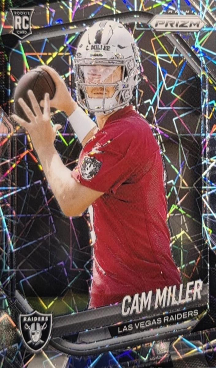 2025 Panini Prizm Football Lazer Cam Miller #362