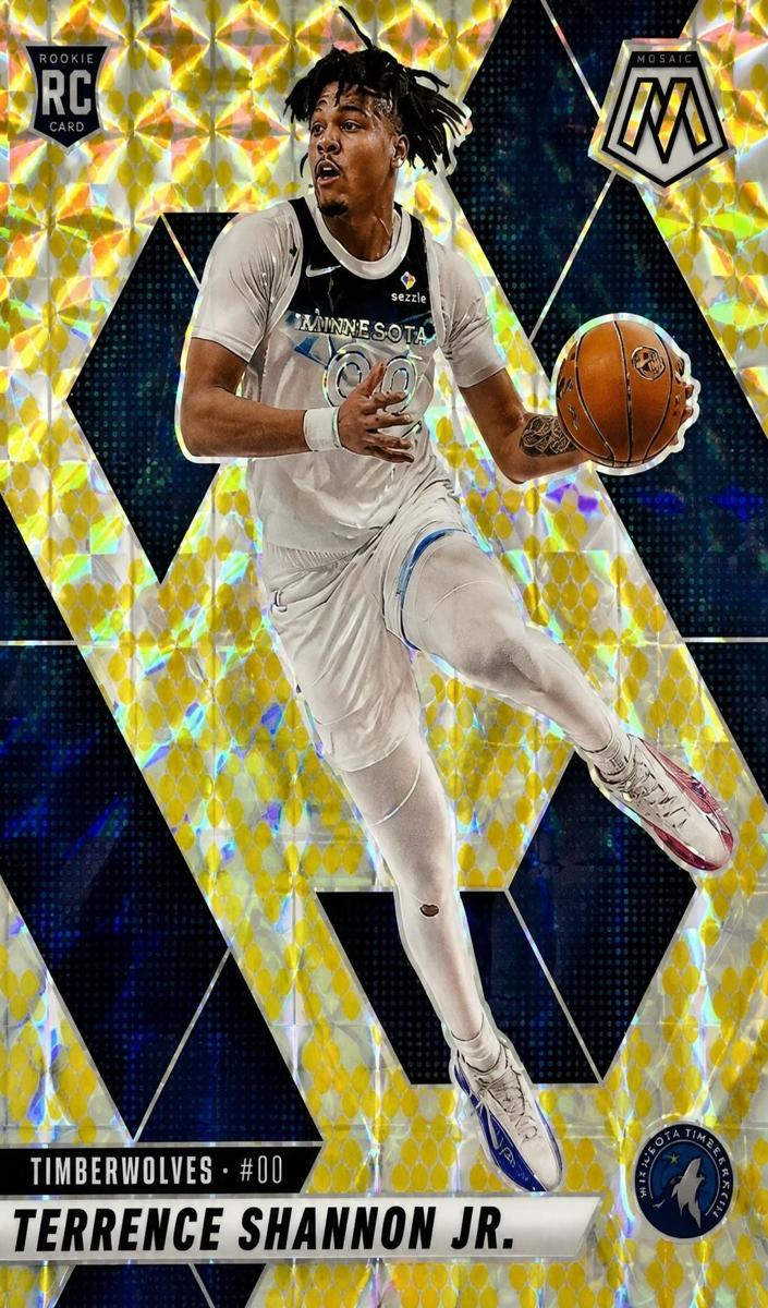 2024 Panini Mosaic Basketball Gold Snakeskin Terrence Shannon Jr. #205