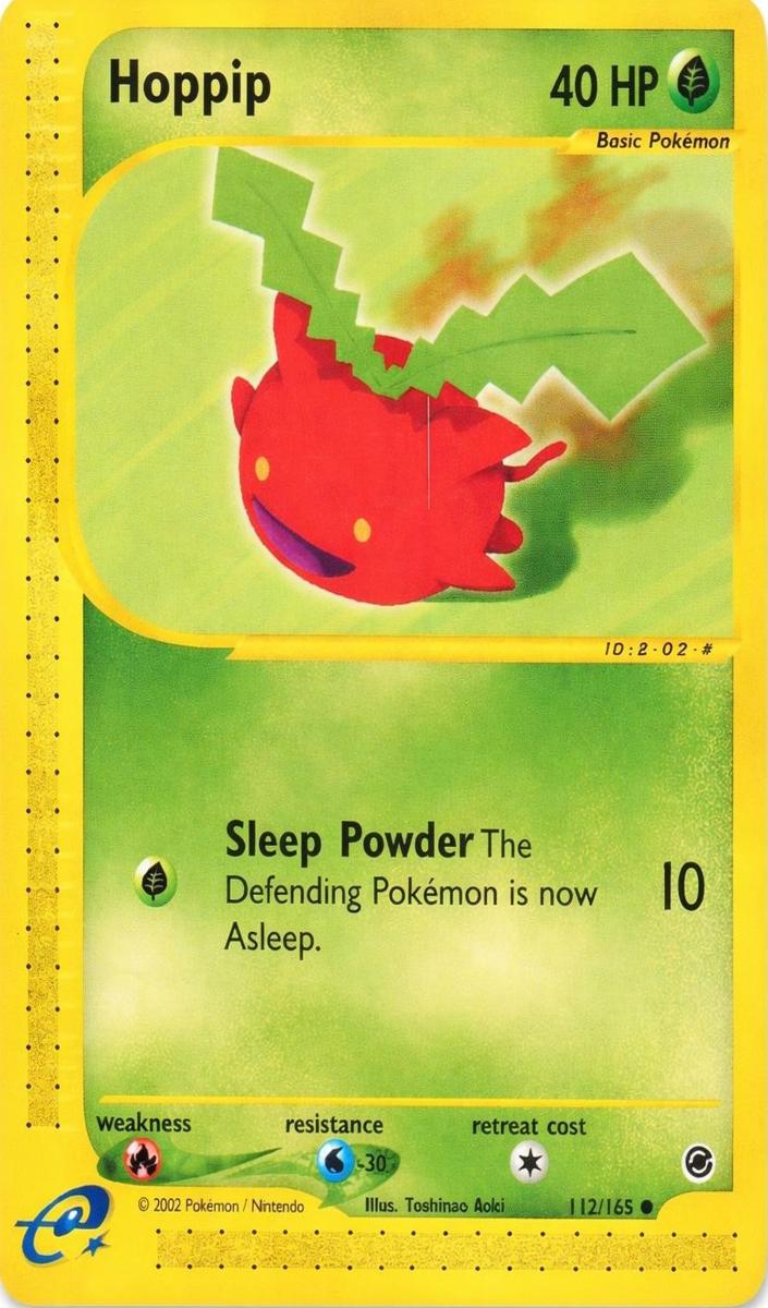 2002 Pokemon Expedition Base Set Hoppip #112 PSA 10