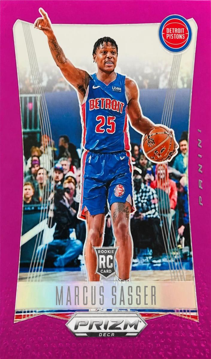 2023 Panini Prizm Deca Basketball Purple Marcus Sasser #134