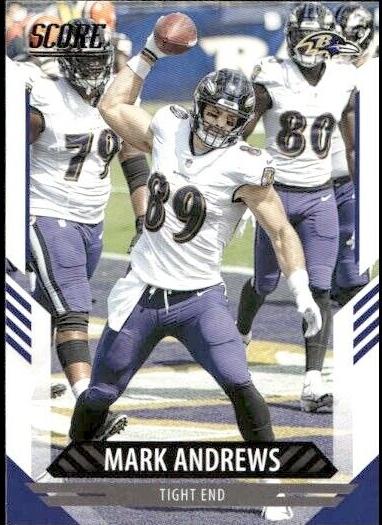 2021 Panini Score Football Mark Andrews #88