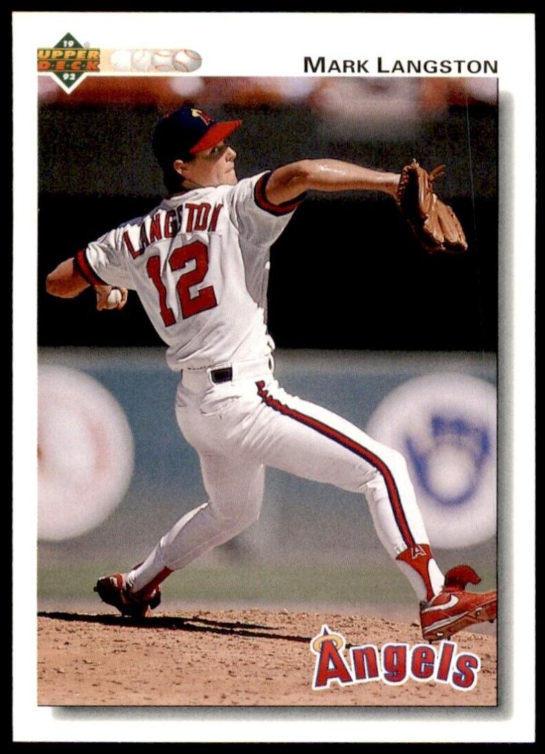 1992 Upper Deck Baseball Mark Langston #305