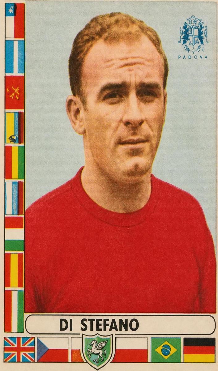 1962 Editora Vecchi Soccer Brazilian DI Stefano #116