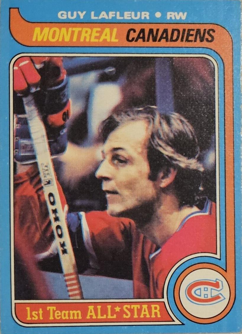 1979 O-Pee-Chee Hockey Guy Lafleur #200 PSA 8
