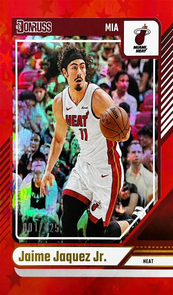 2024 Panini Donruss Basketball International Red Stars Jaime Jaquez Jr. #140