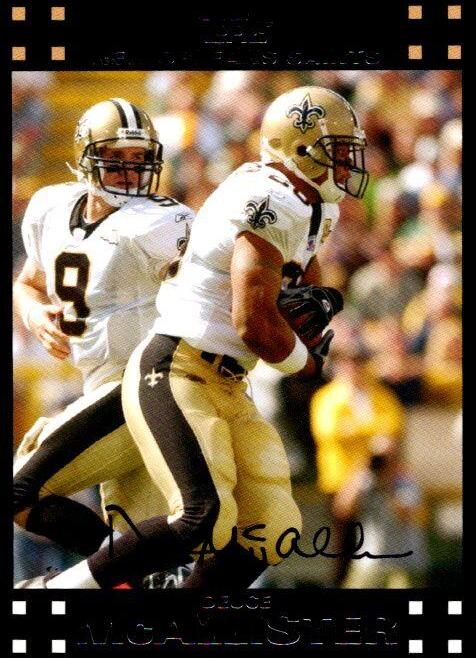 2007 Topps Football Deuce McAllister #85