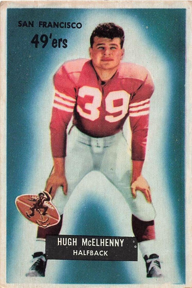 1955 Bowman Football Hugh McElhenny #75 PSA 6