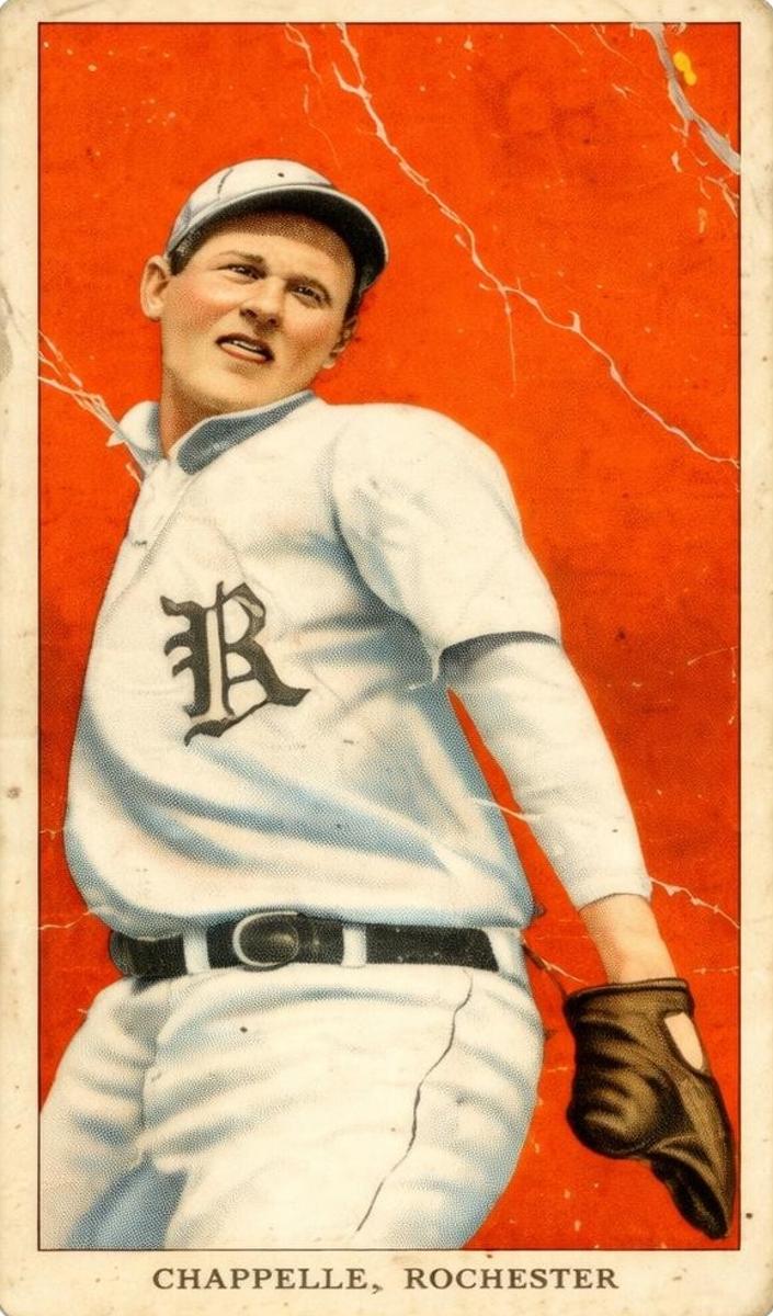 1909-11 T206 Baseball Bill Chappelle #NNO PSA 3
