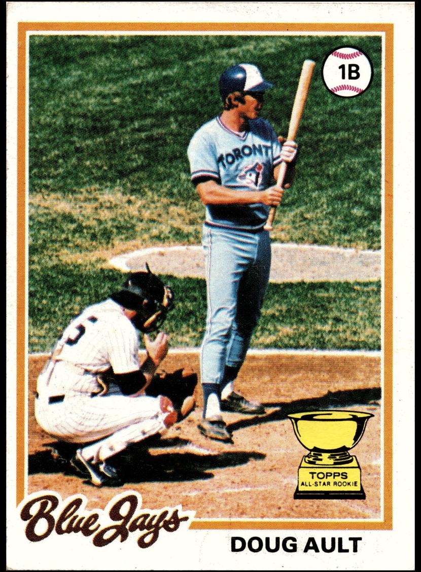 1978 Topps Baseball Doug Ault #267 PSA 9