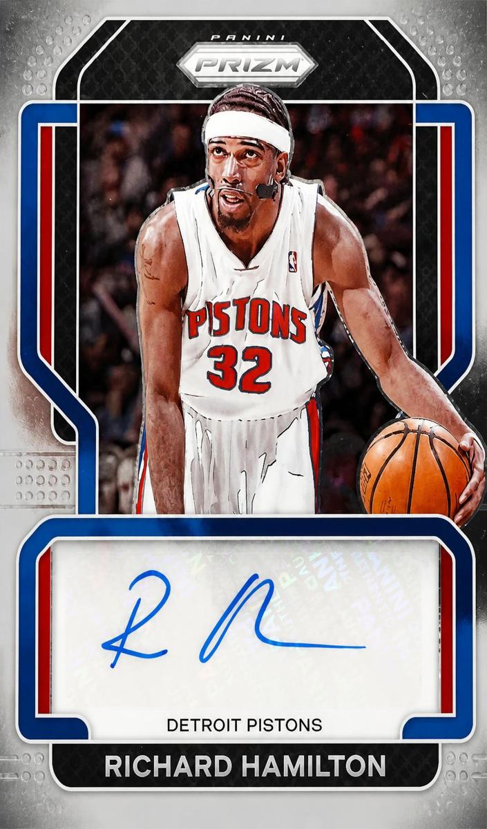 2021 Panini Prizm Basketball Richard Hamilton #SG-RHM PSA 10