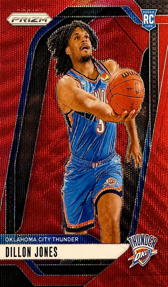 2024 Panini Prizm Basketball Ruby Wave Dillon Jones #240 PSA 9