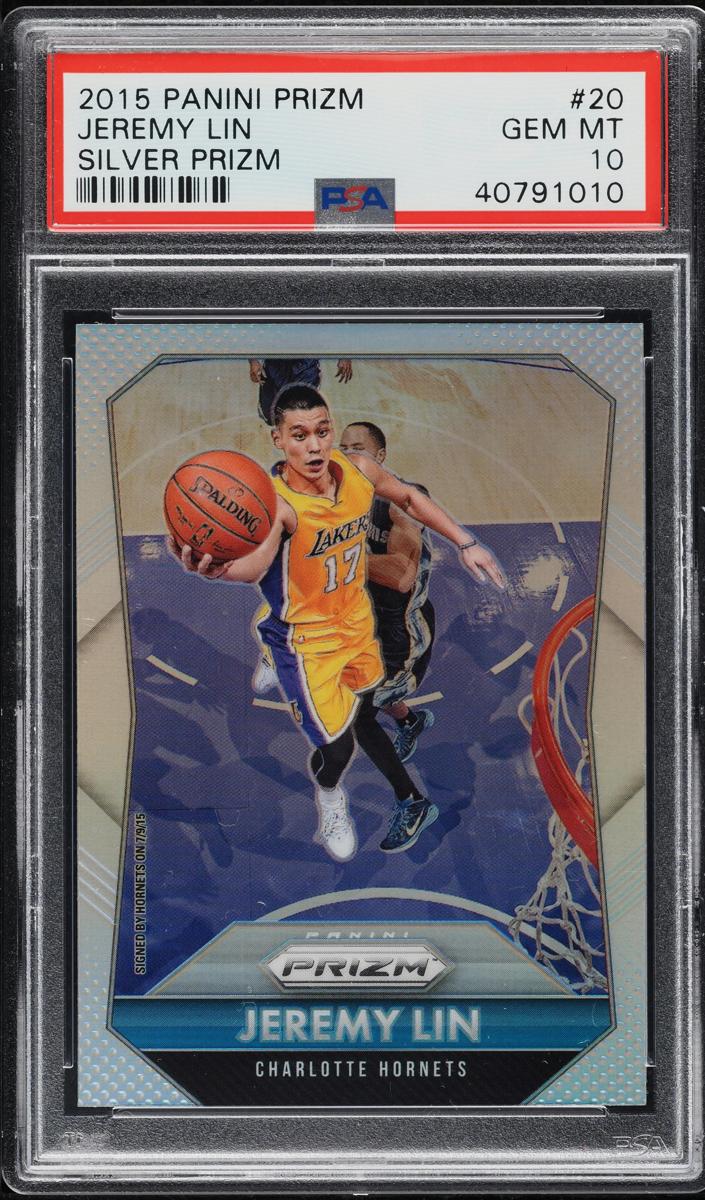 2015 Panini Prizm Basketball Silver Jeremy Lin #20