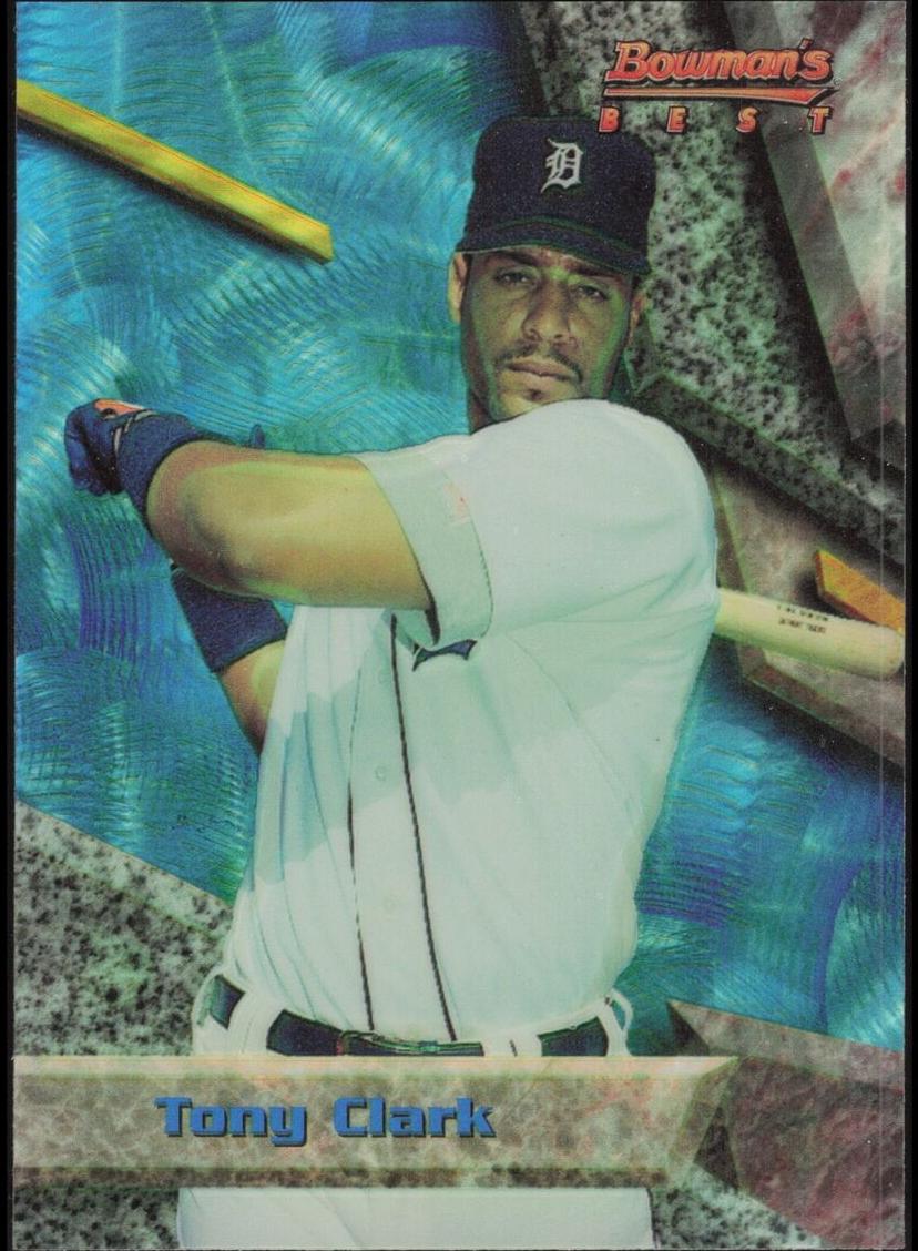1994 Bowman's Best Baseball Refractor Tony Clark #B62 PSA 9