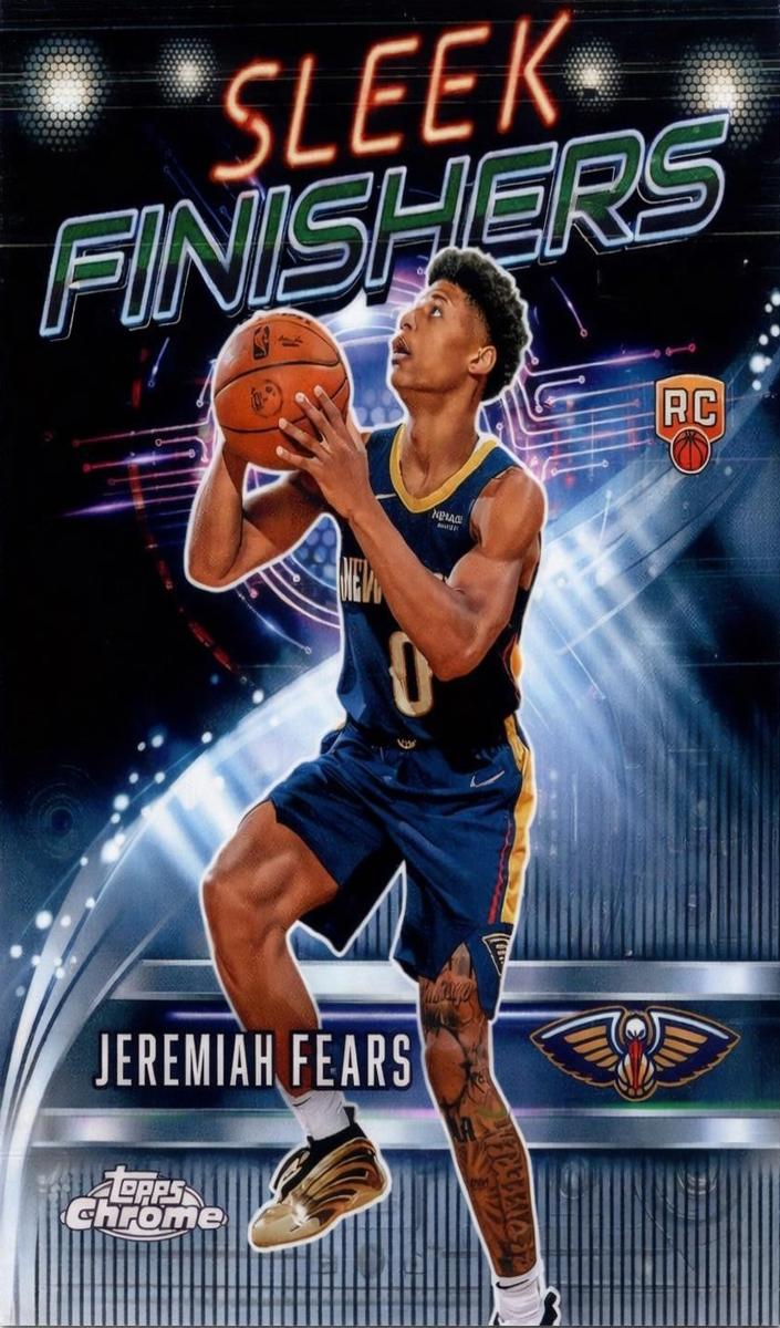 2025 Topps Chrome Basketball Jeremiah Fears #SF-27