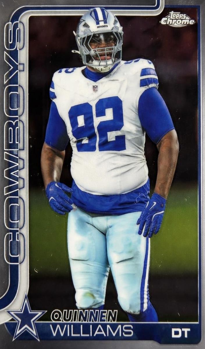 2025 Topps Chrome Football Quinnen Williams #72
