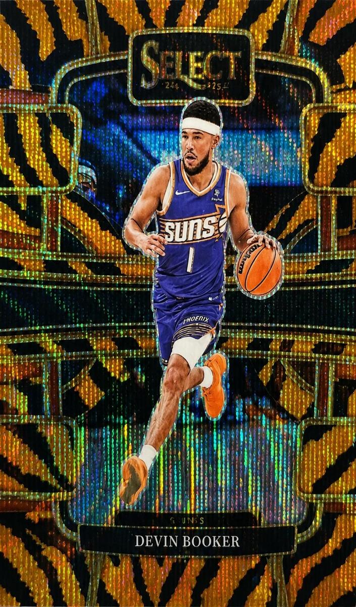 2023 Panini Select Basketball Tiger Devin Booker #58