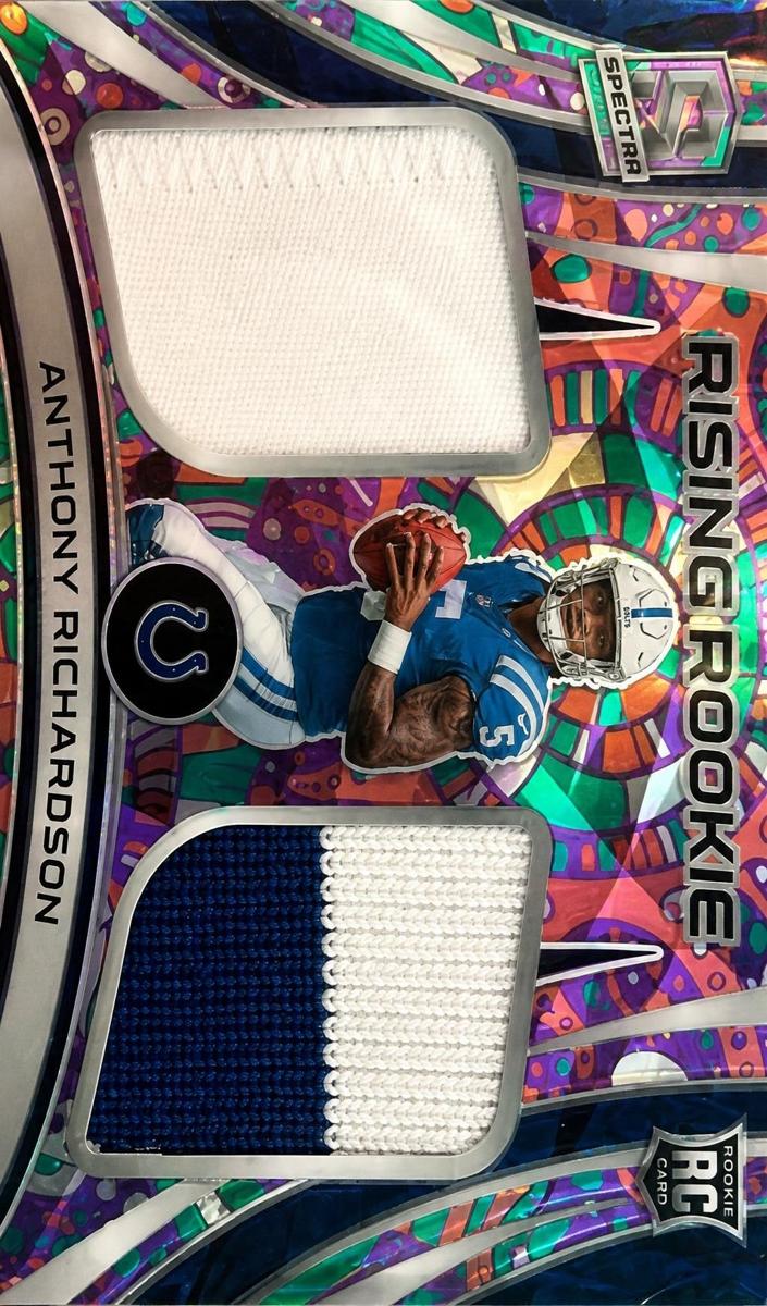 2023 Panini Spectra Football Psychedelic Anthony Richardson #RRM-ARI PSA 9