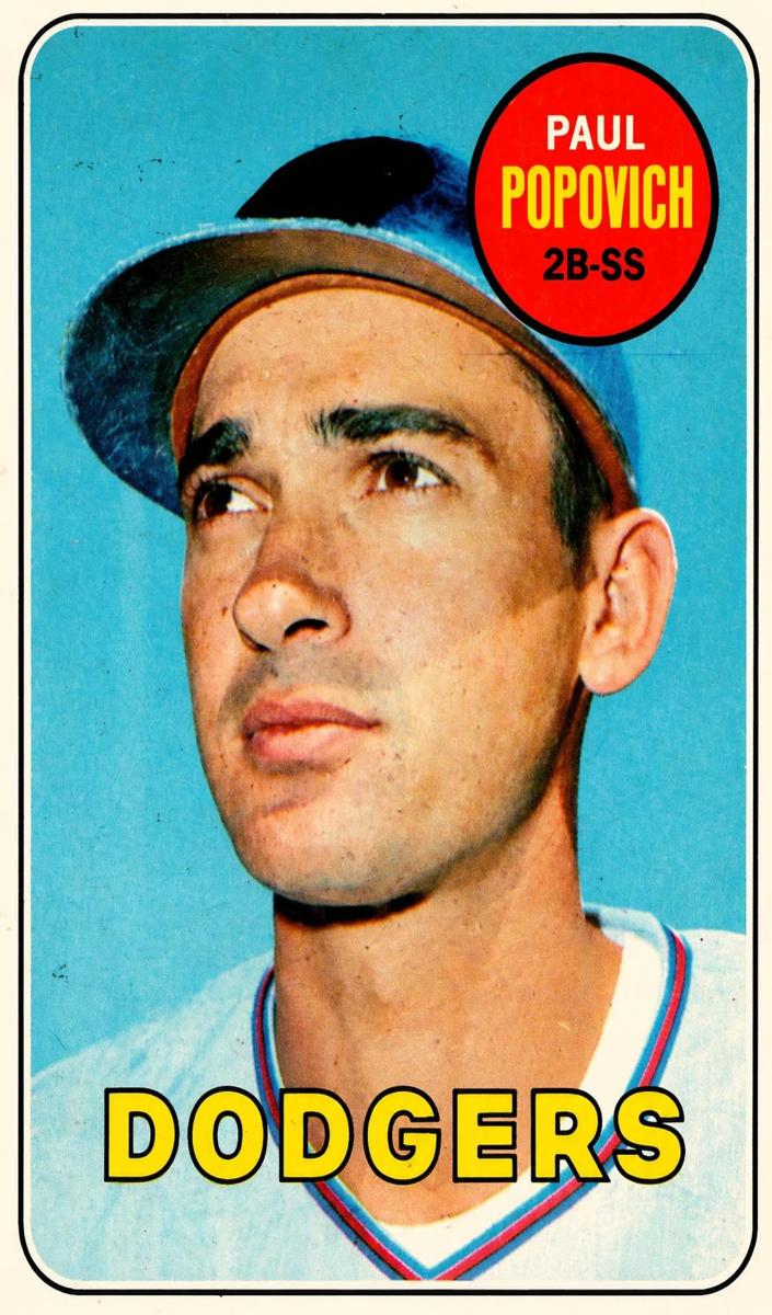 1969 O-Pee-Chee Baseball Paul Popovich #47