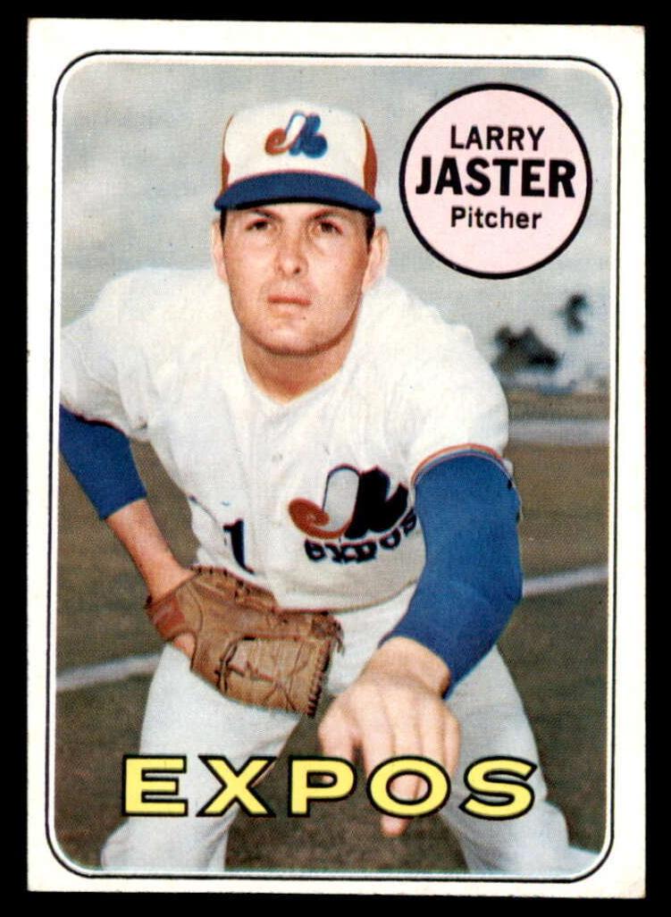1969 Topps Baseball Larry Jaster #496