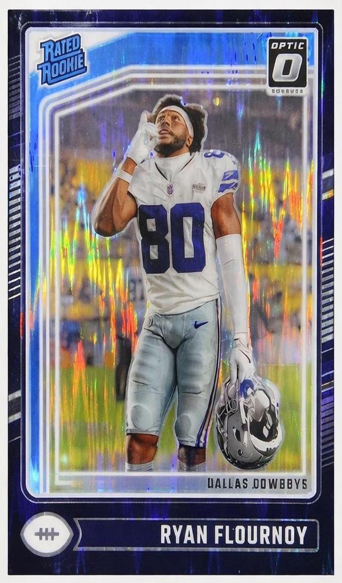 2024 Donruss Optic Football Purple Shock Ryan Flournoy #288