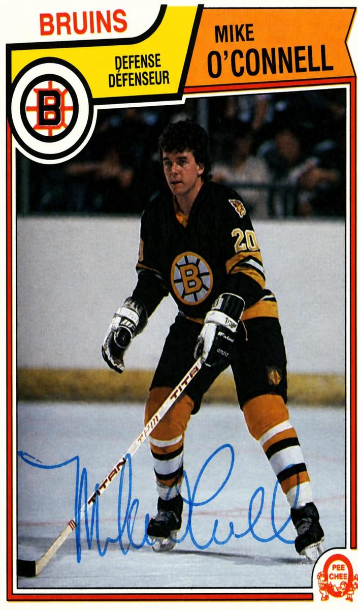 1983 O-Pee-Chee Hockey Mike O'Connell #56 PSA 9