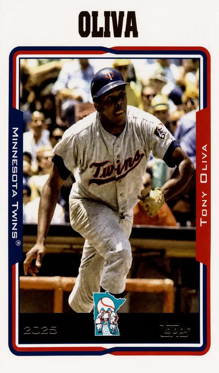 2025 Topps Archives Baseball Tony Oliva #202