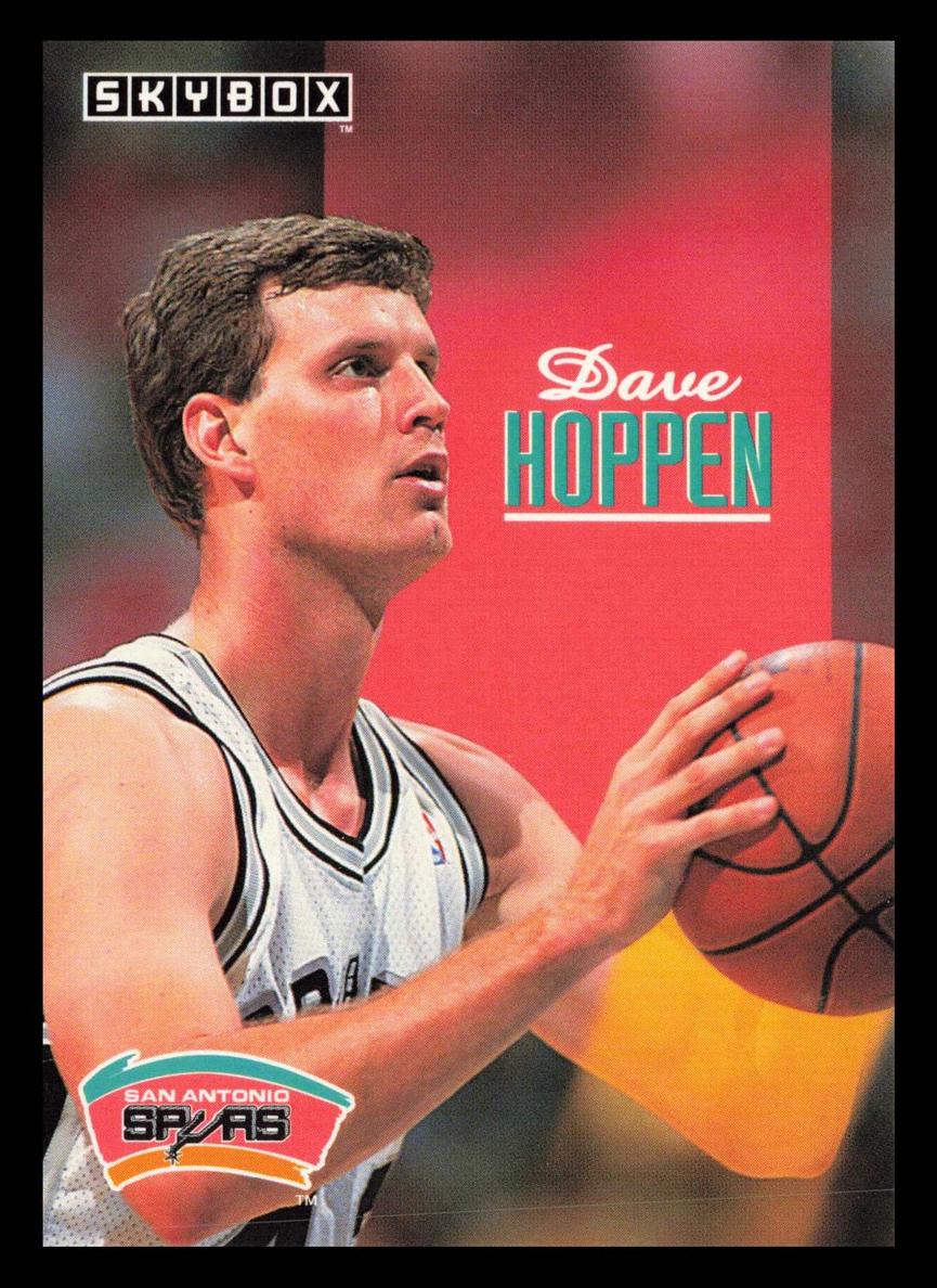 1992 Skybox Basketball Dave Hoppen #399 PSA 9