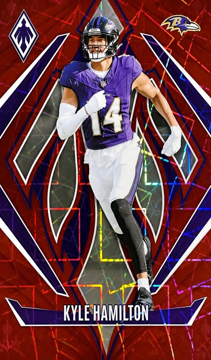 2024 Panini Phoenix Football Red Lazer Kyle Hamilton #98