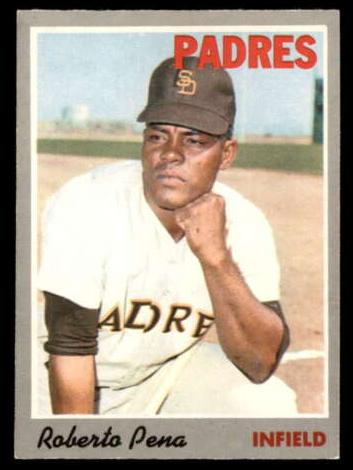 1970 O-Pee-Chee Baseball Roberto Pena #44