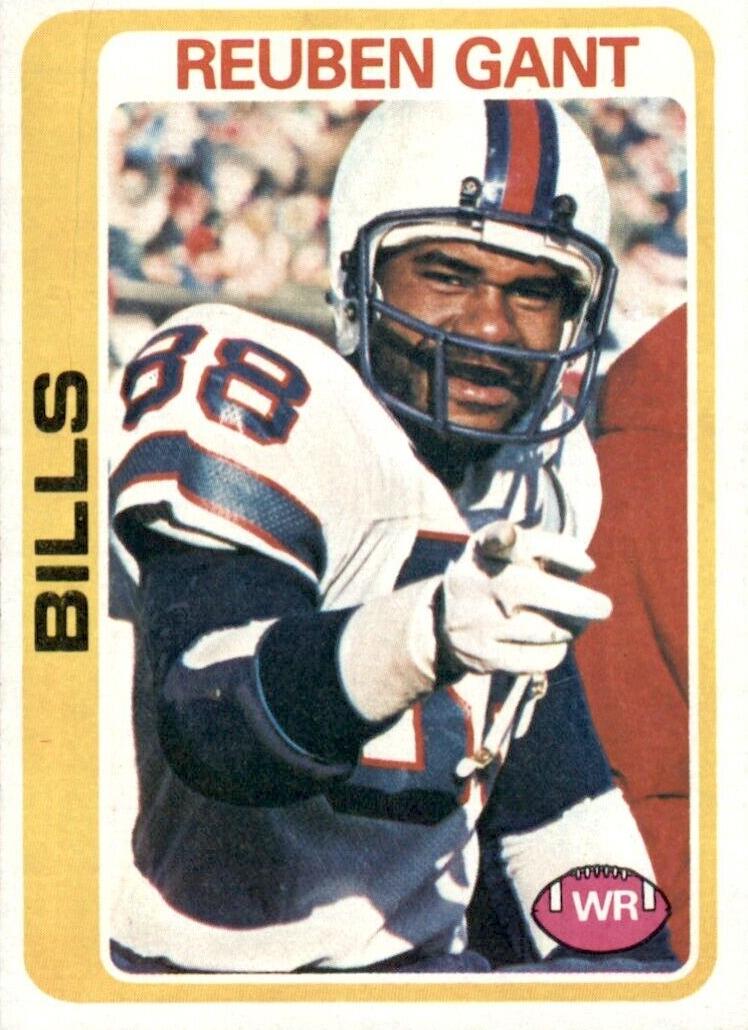 1978 Topps Football Reuben Gant #212 PSA 10