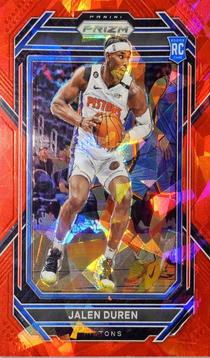 2022 Panini Prizm Basketball Red Ice Jalen Duren #239
