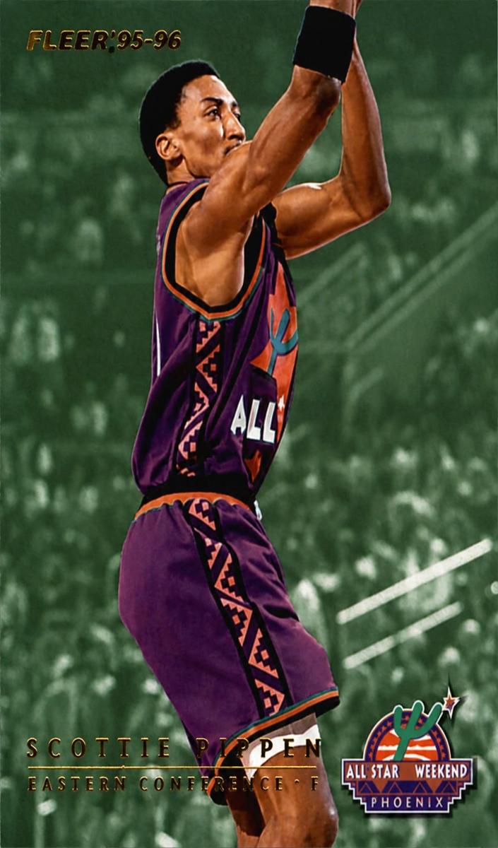 1995 Fleer Basketball Scottie Pippen #2