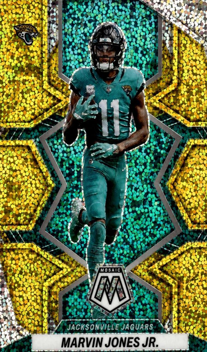 2022 Panini Mosaic Football Gold Sparkle Marvin Jones Jr. #92