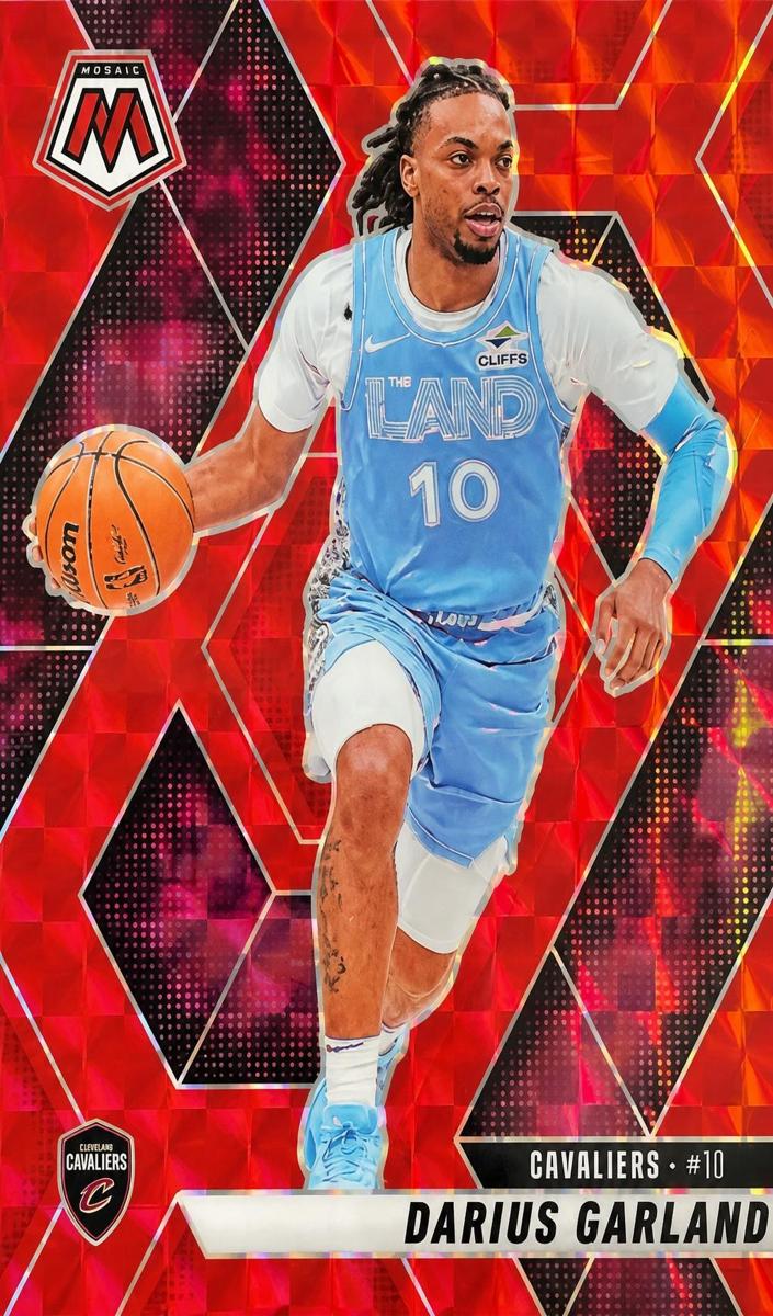 2024 Panini Mosaic Basketball Red Darius Garland #189
