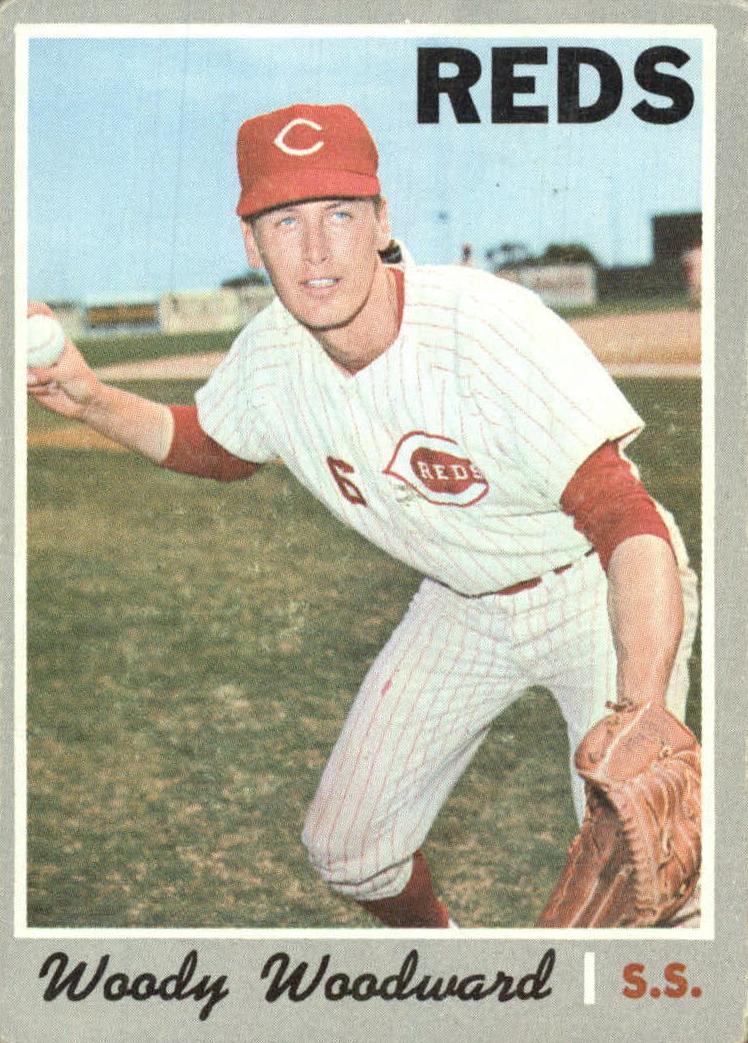 1970 Topps Baseball Woody Woodward #296