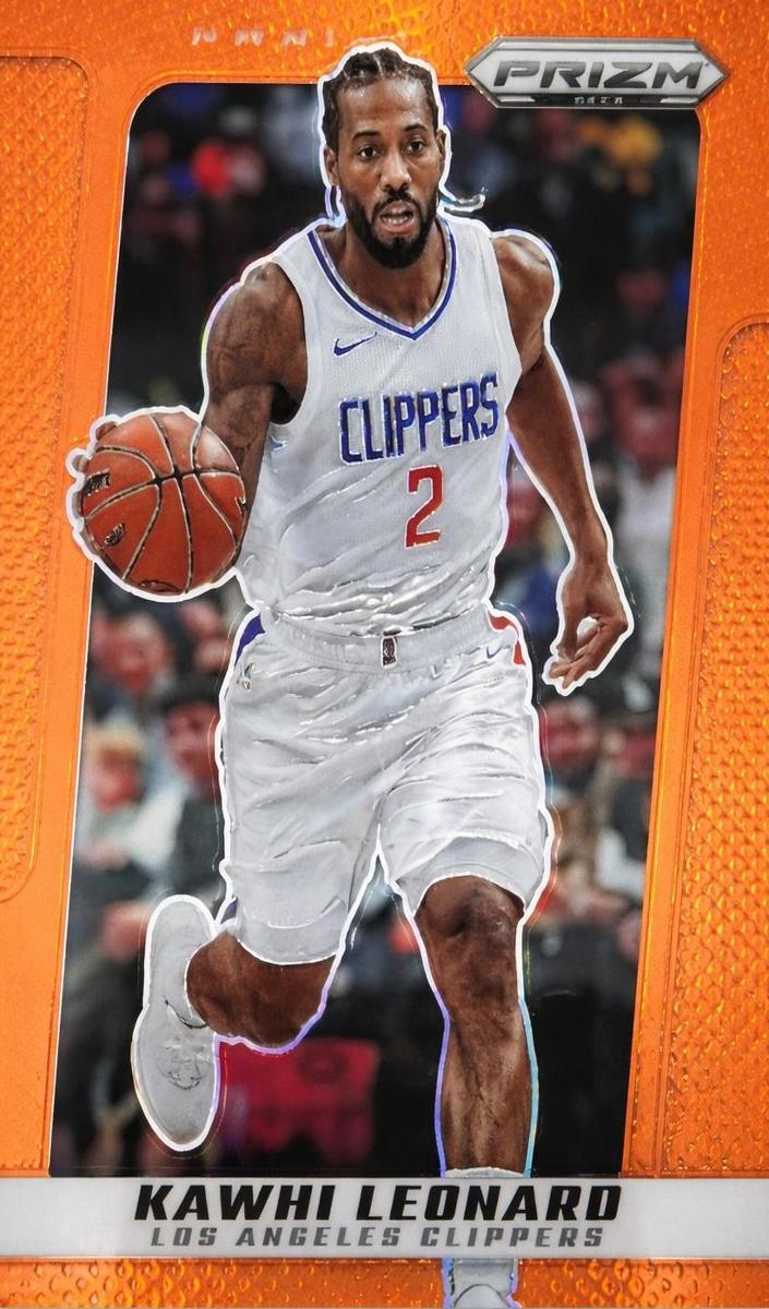 2024 Panini Prizm Deca Basketball Orange Kawhi Leonard #126